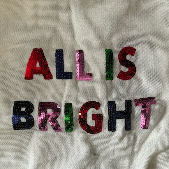 NEW Wondershop Christmas Dog Sweater All Is Bright Sequin XL - Picture 2 of 9